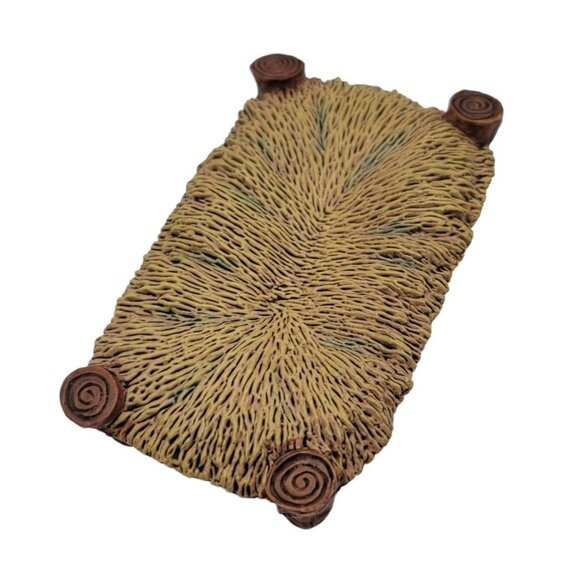 DiGiovanni by Autom Nativity Manger 4"X2.5" Poly Resin Figure 1998 Jesus VTG - Picture 1 of 10